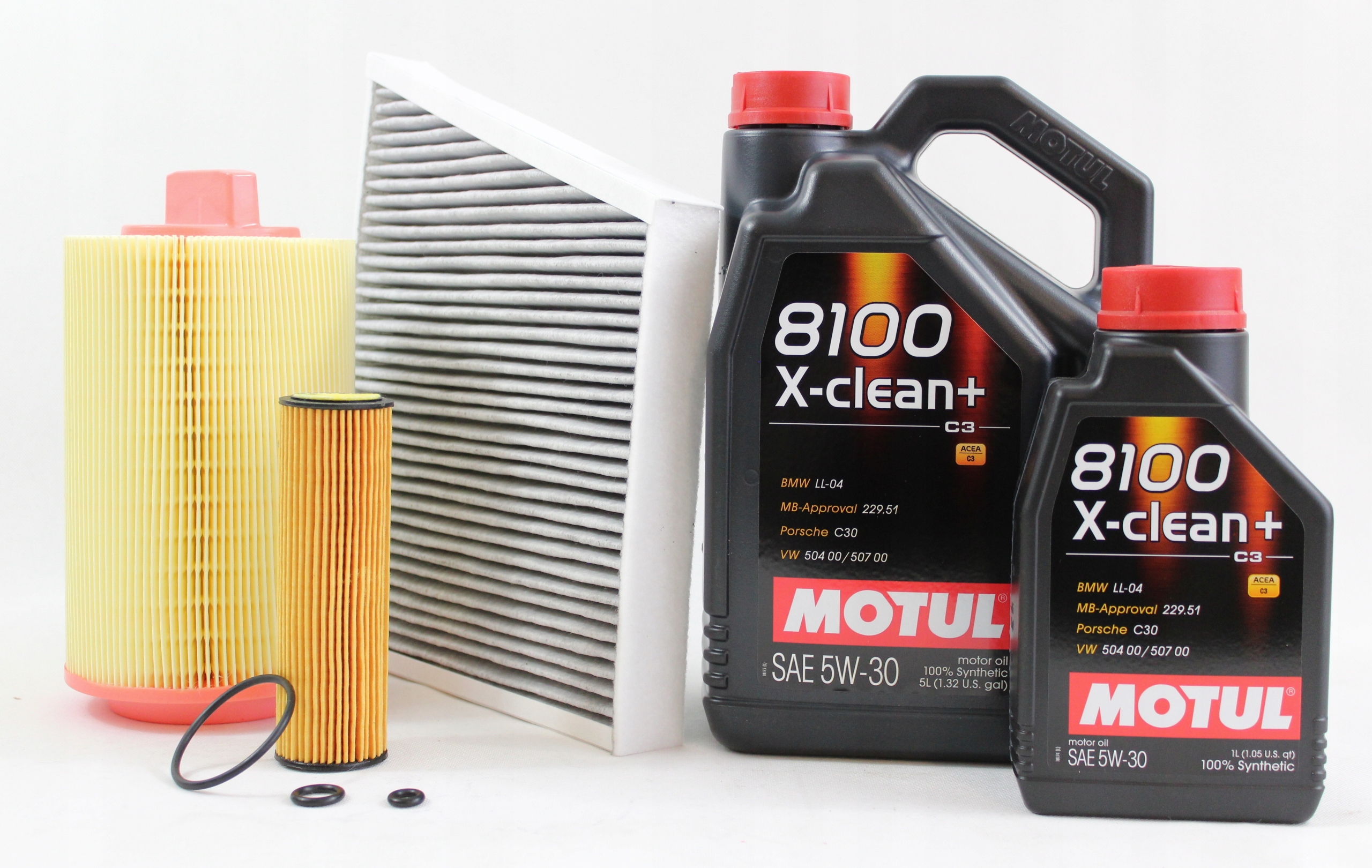 OLEJ MOTUL 5W30 + FILTRY MERCEDES E200K W211 Rodzaj syntetyczne