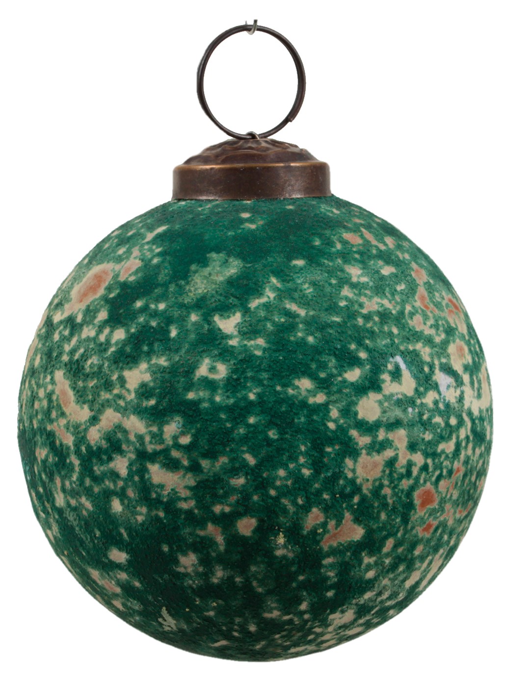 BOMBKA SZKLANA ZAWIESZKA CHOINKOWA 8CM