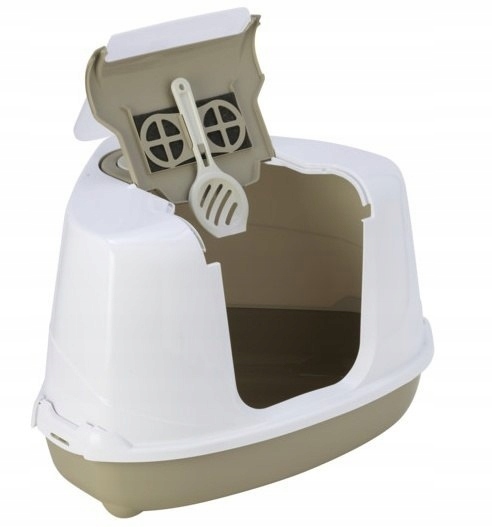 Levně Yarro krytá kočičí toaleta 55 cm x 45 cm x 1 cm