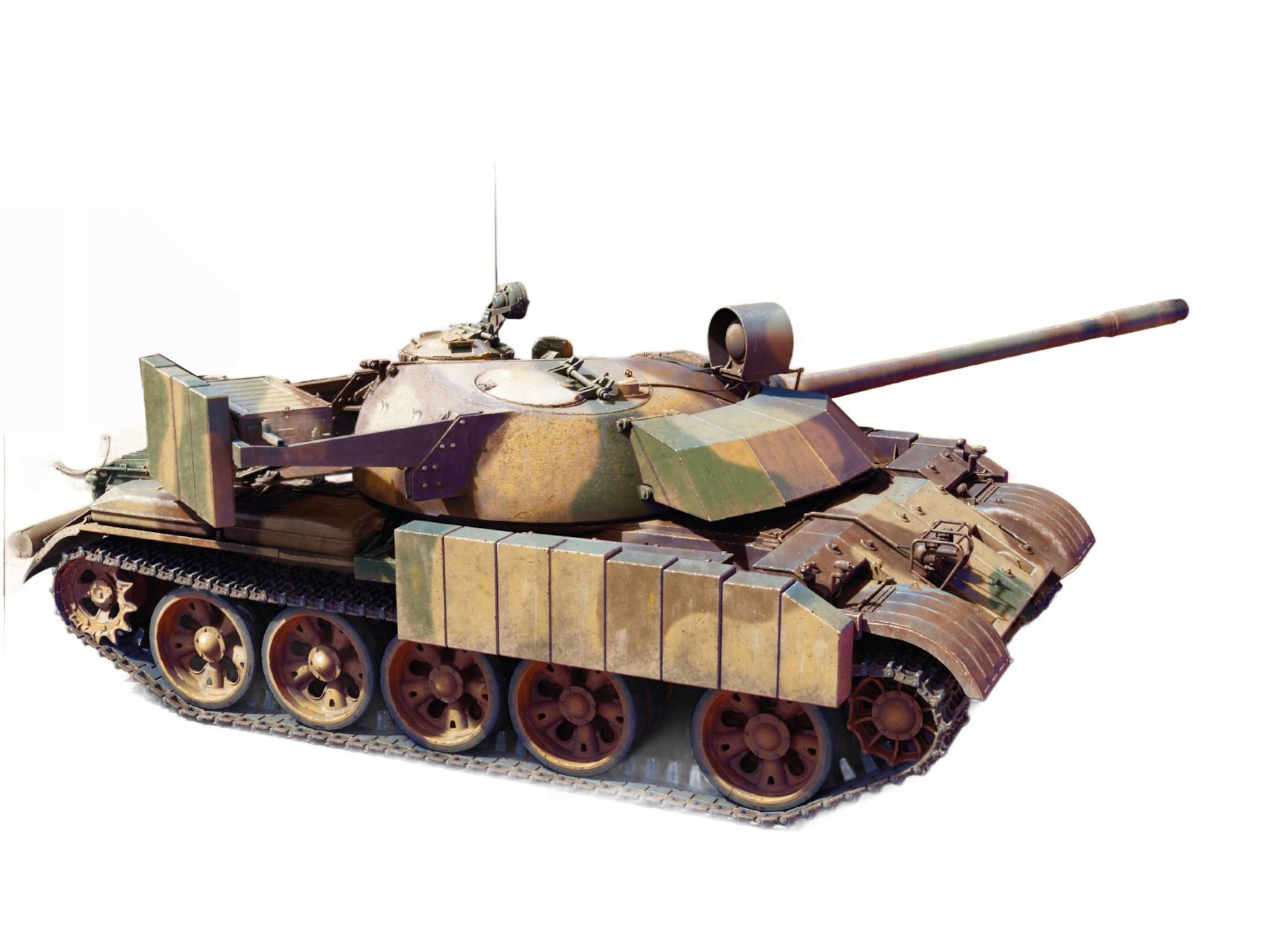Tank Iraqi T-55 Enigma model 37095 MiniArt