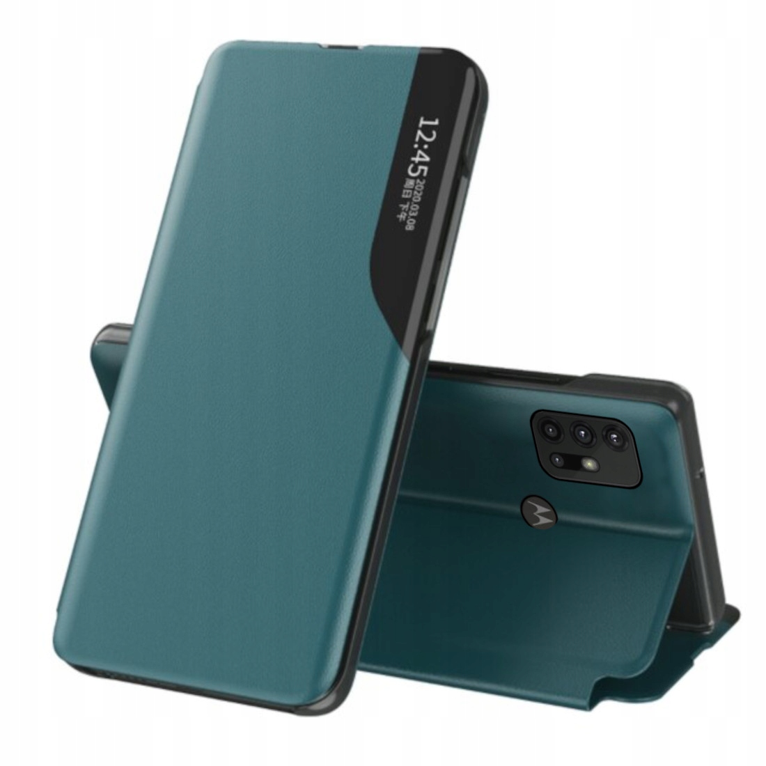 

Etui Smart Win Case Do Motorola G10 G20 G30 +szkło