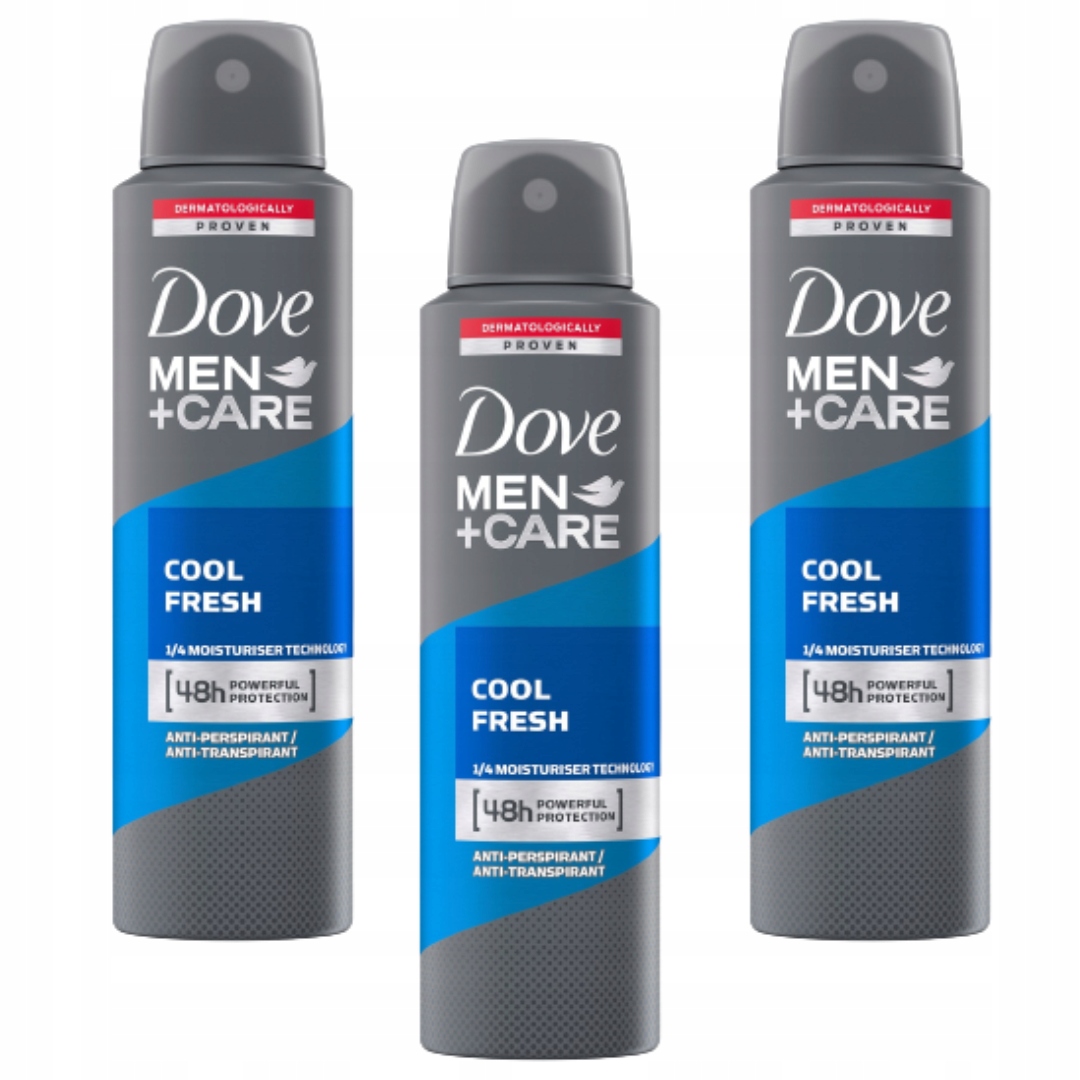 

Dove Men Care Cool Fresh Antyperspirant 3x 150ml