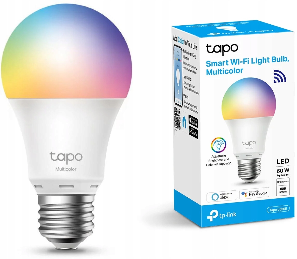 

Inteligentna żarówka Led Tp-link Tapo L530E 8.7W