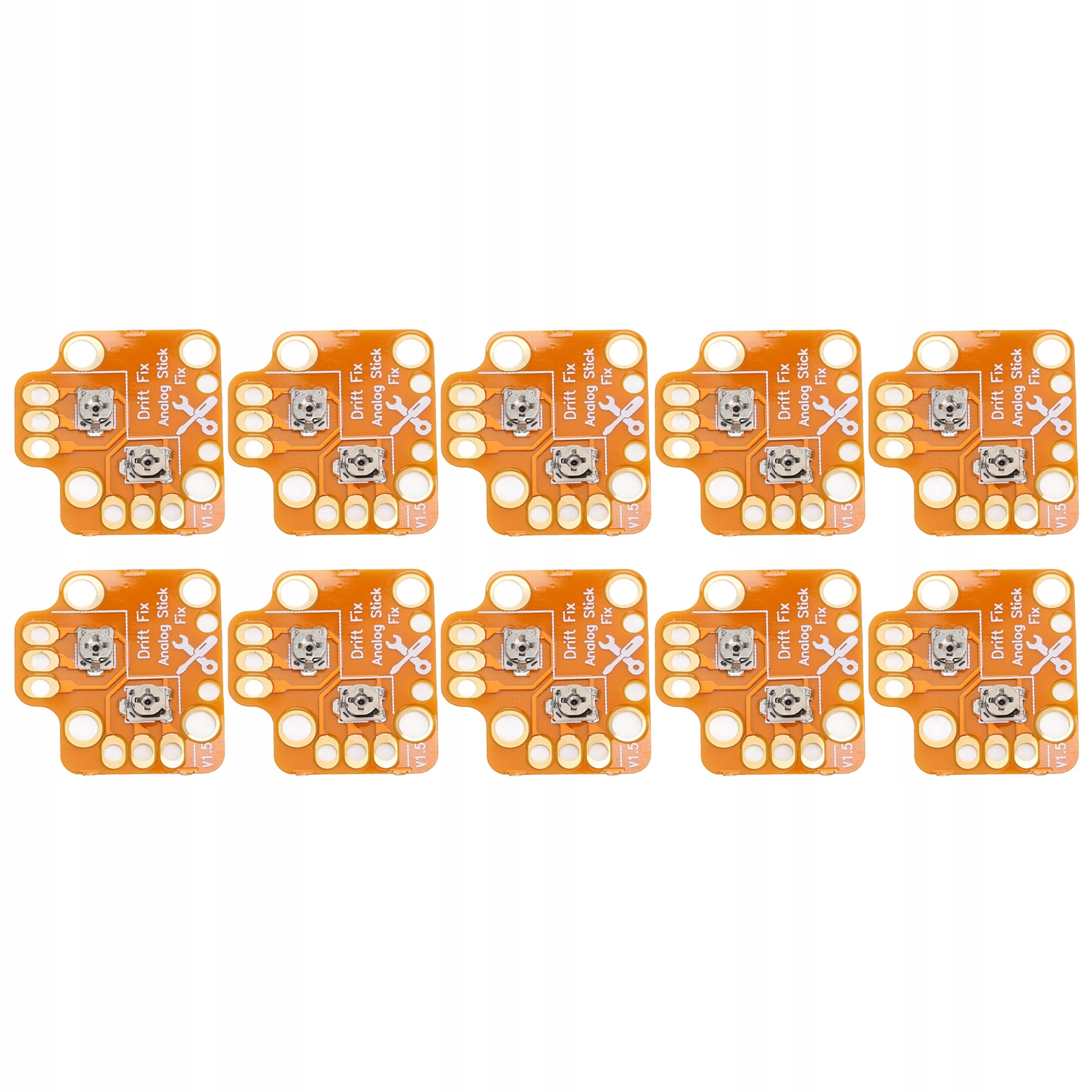 10 sztuk uniwersalny Gamepad Joystick Drift Repair Board 3D Thumb 4Y