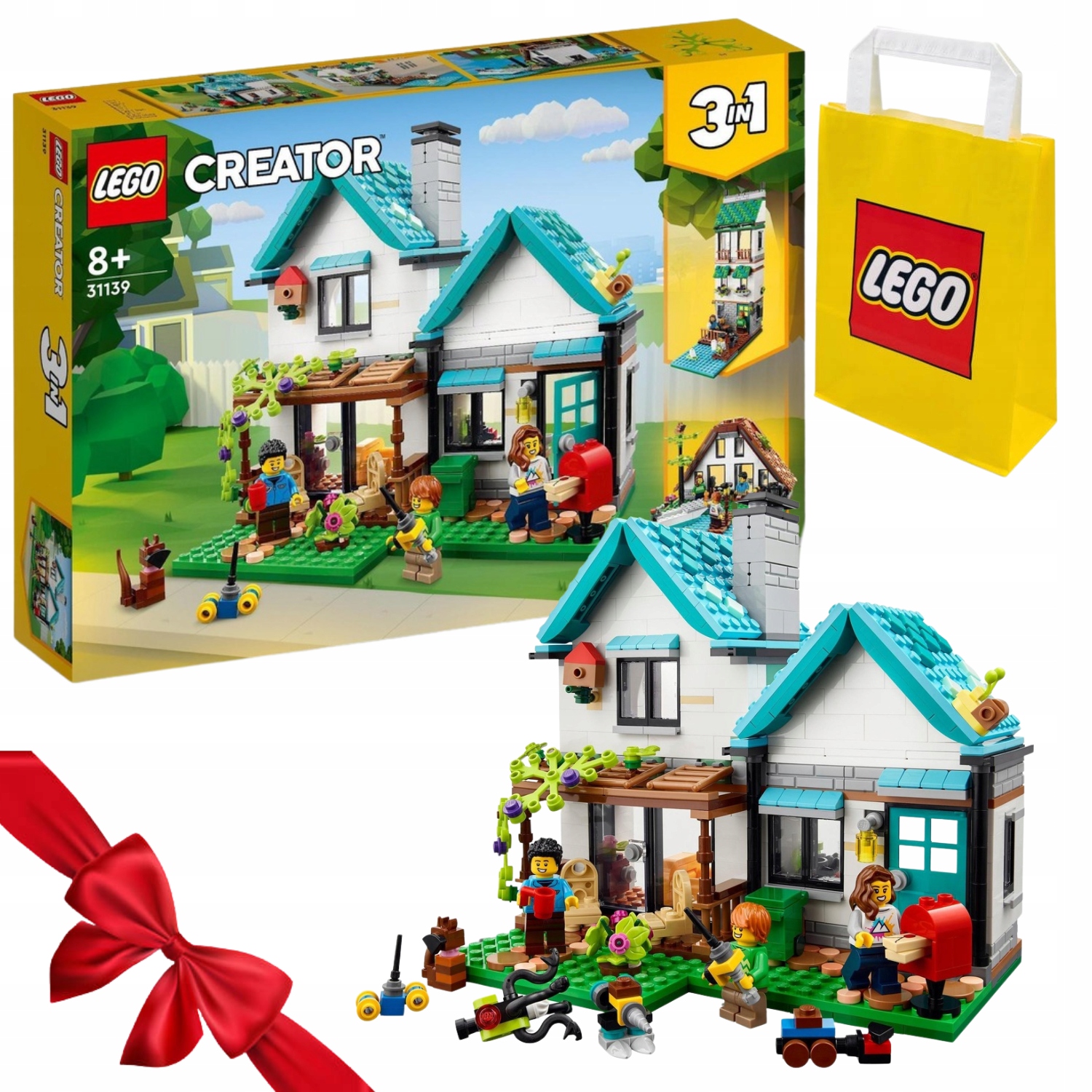 Zestaw Klocków Lego Creator 31139 Przytulny Grill Dom 3W1 Top