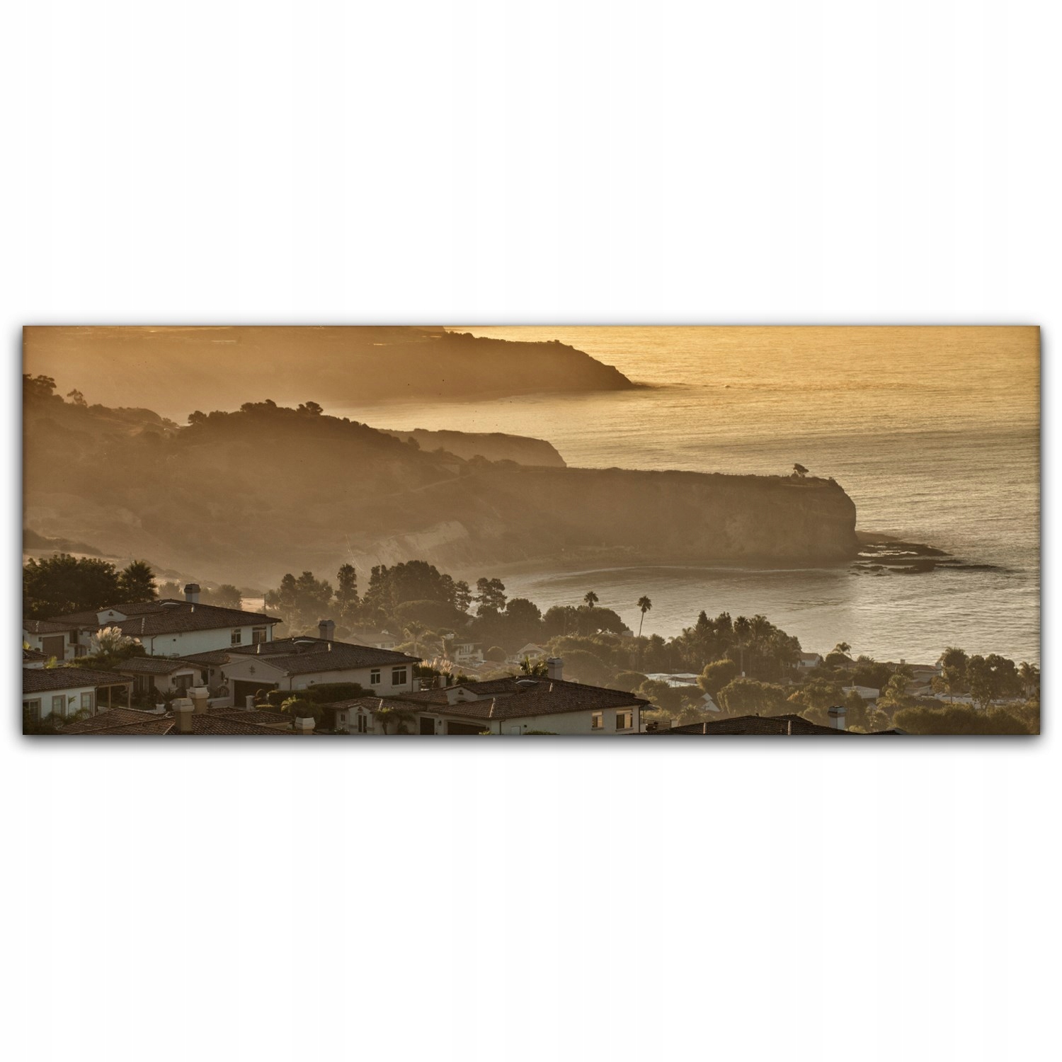 

Canvas na ramie ścienny 125x50 Kalifornia Wybrzeże
