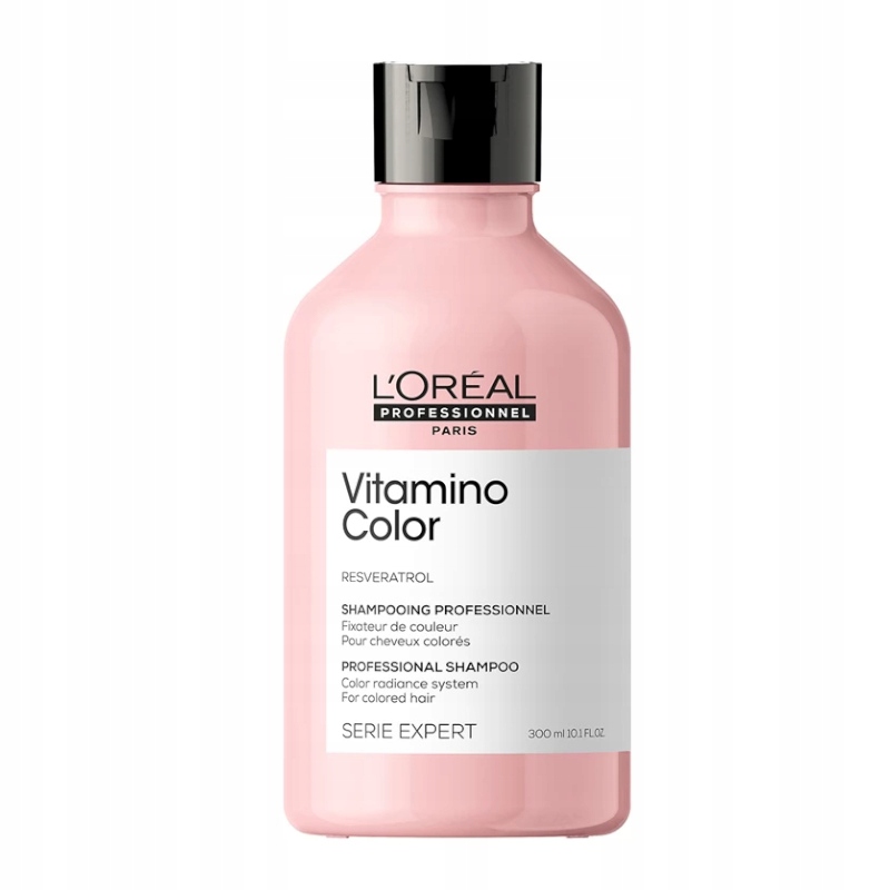 LOREAL VITAMINO COLOR SZAMPON DO WŁOSÓW FARBOWANYCH 300 ML Pojemność 300 ml