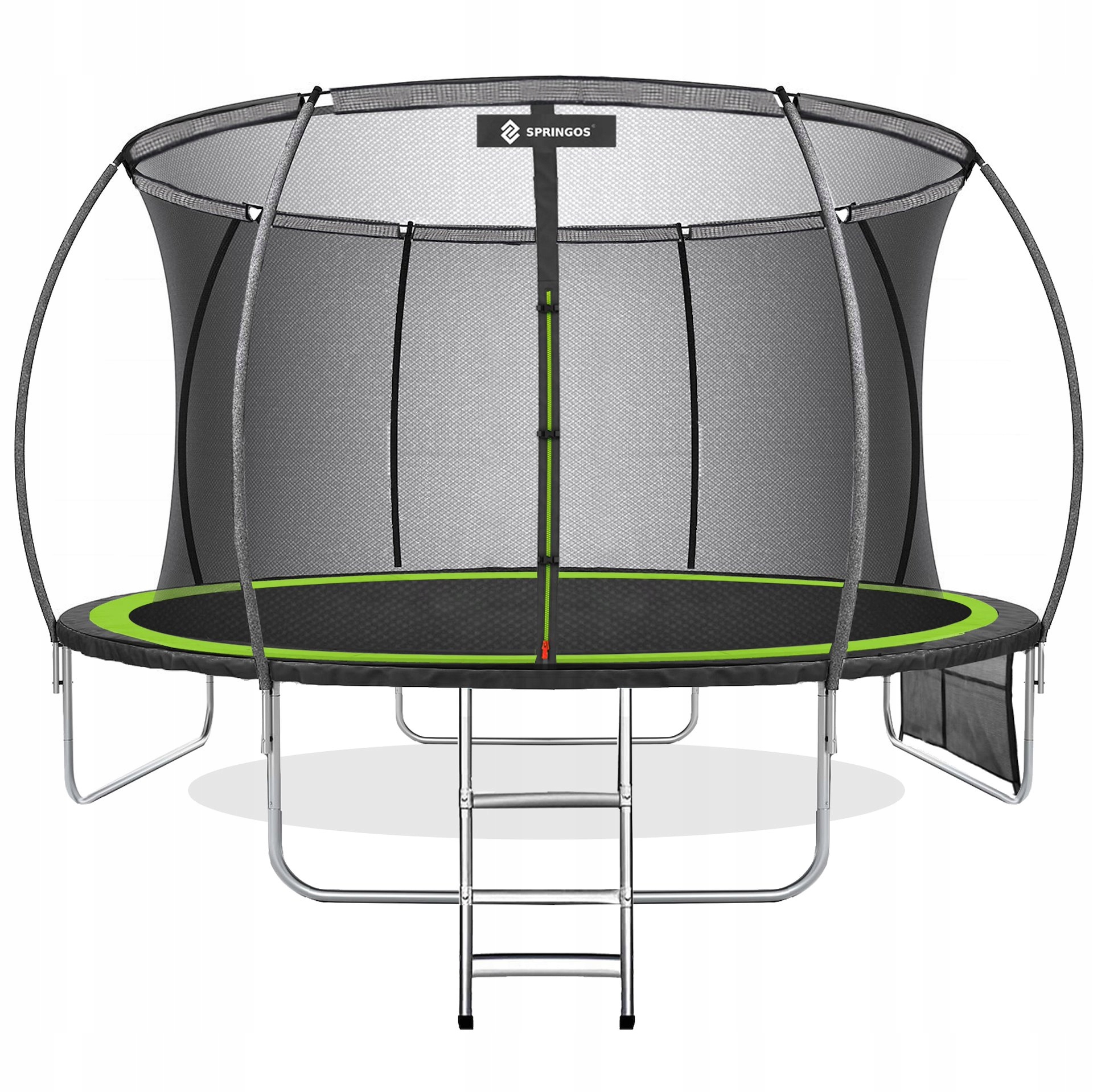 Trampolina Ogrodowa Dla Dzieci Do Ogrodu Z Siatką Wewnętrzną 12FT 374cm