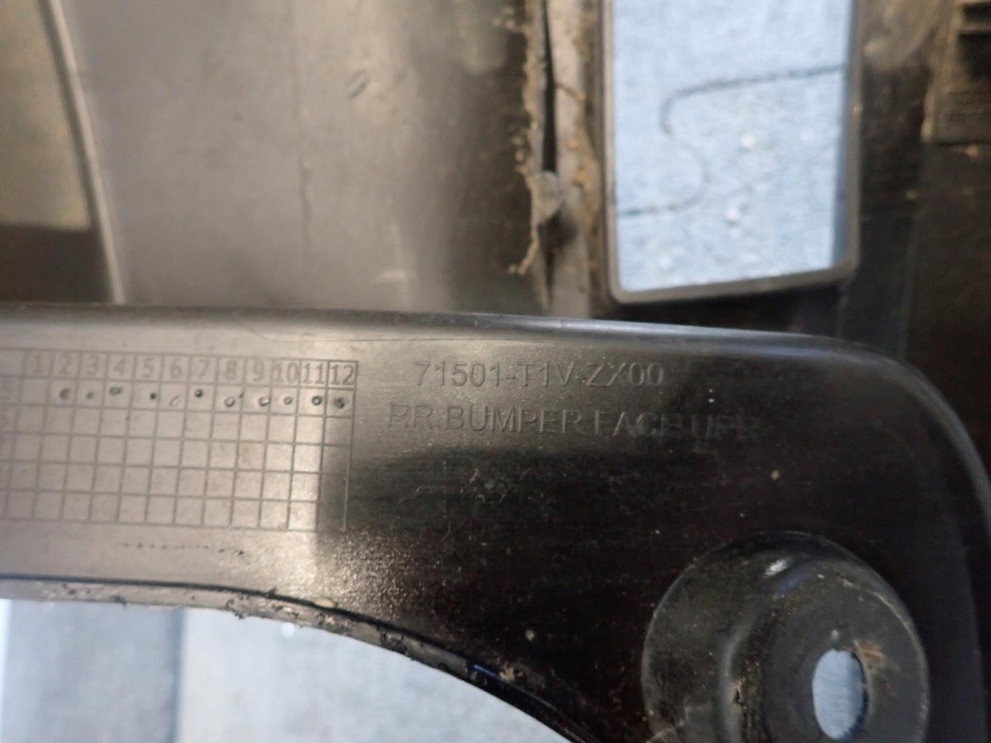 bumper rear part rear HONDA CRV III 2016