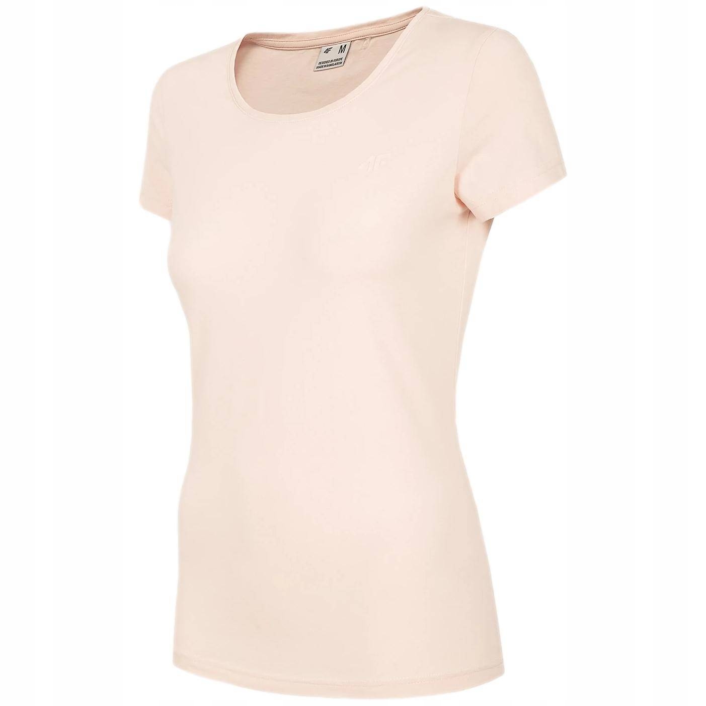 Koszulka damska T-shirt 4F NOSH4 TSD001 róż