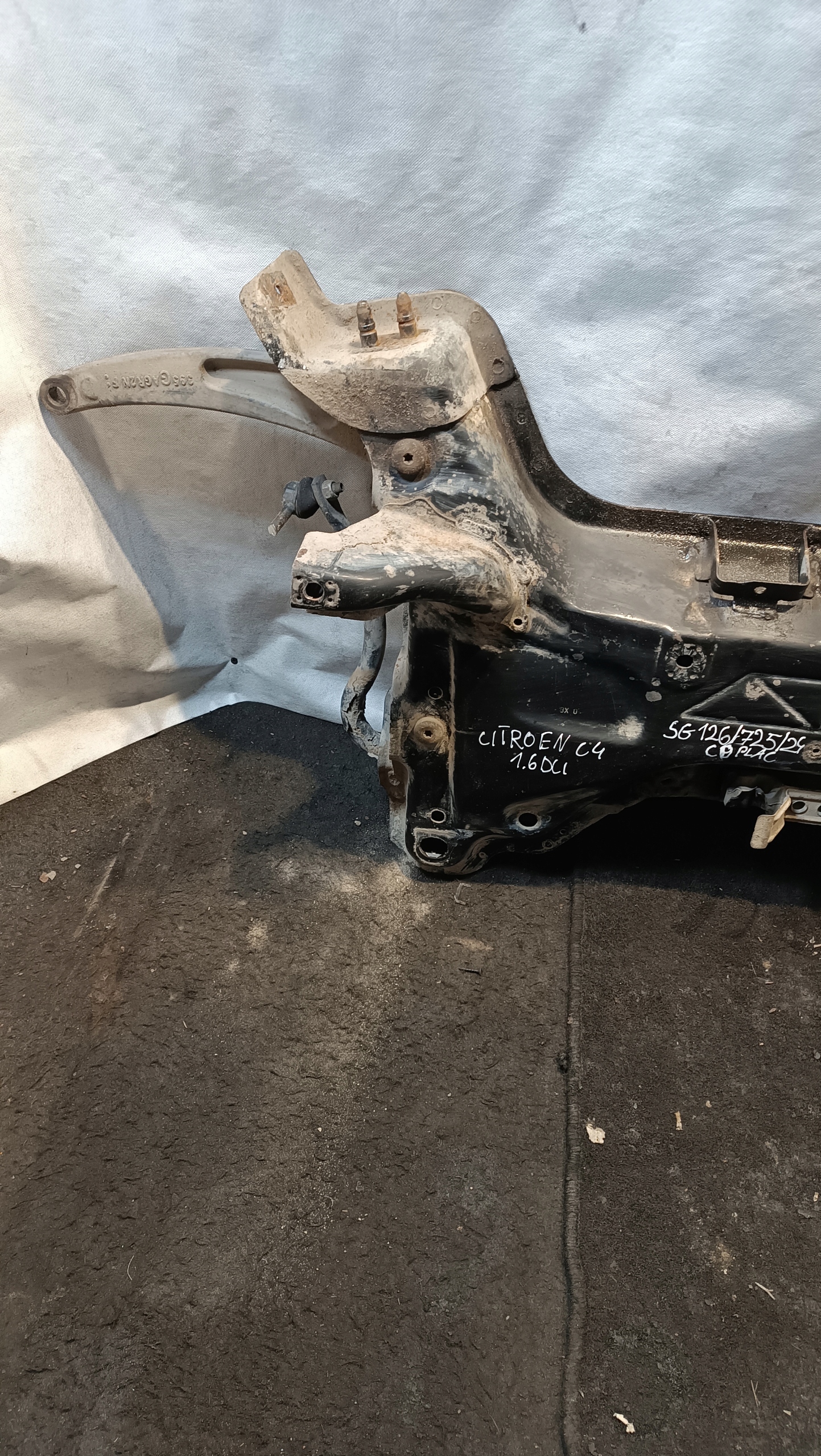 axle beam subframe axle beam CITROEN C4 1.6 HDI