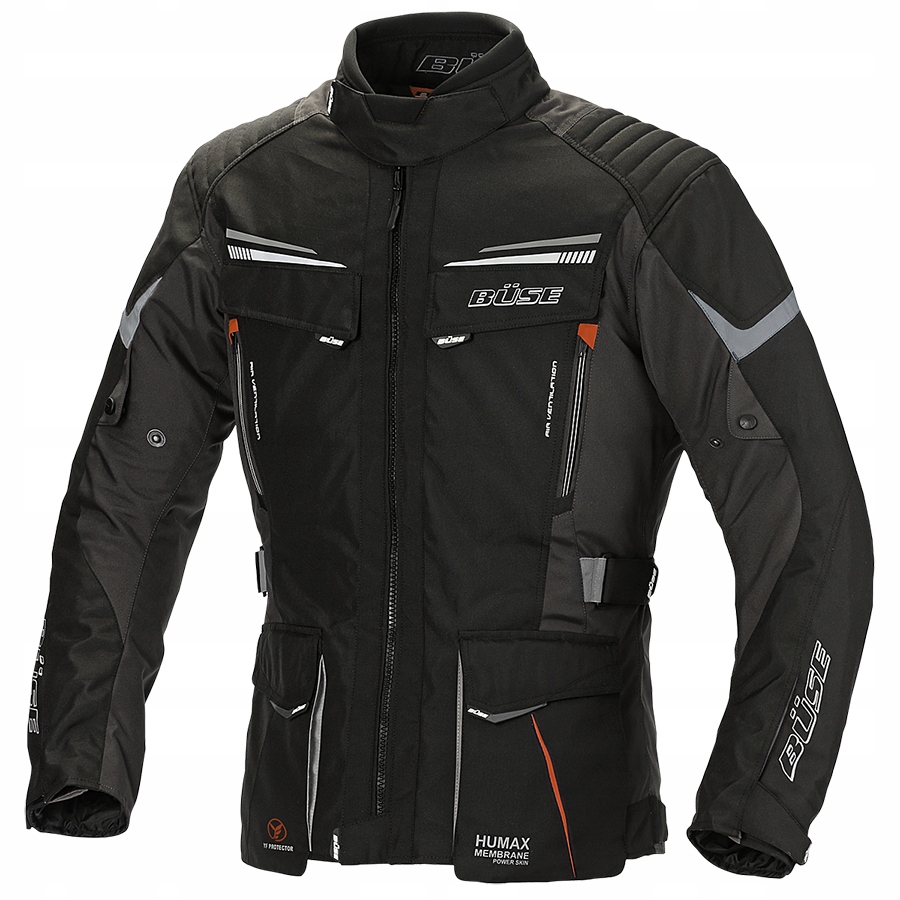Motocyklová bunda Buse Lago Pro čierna L