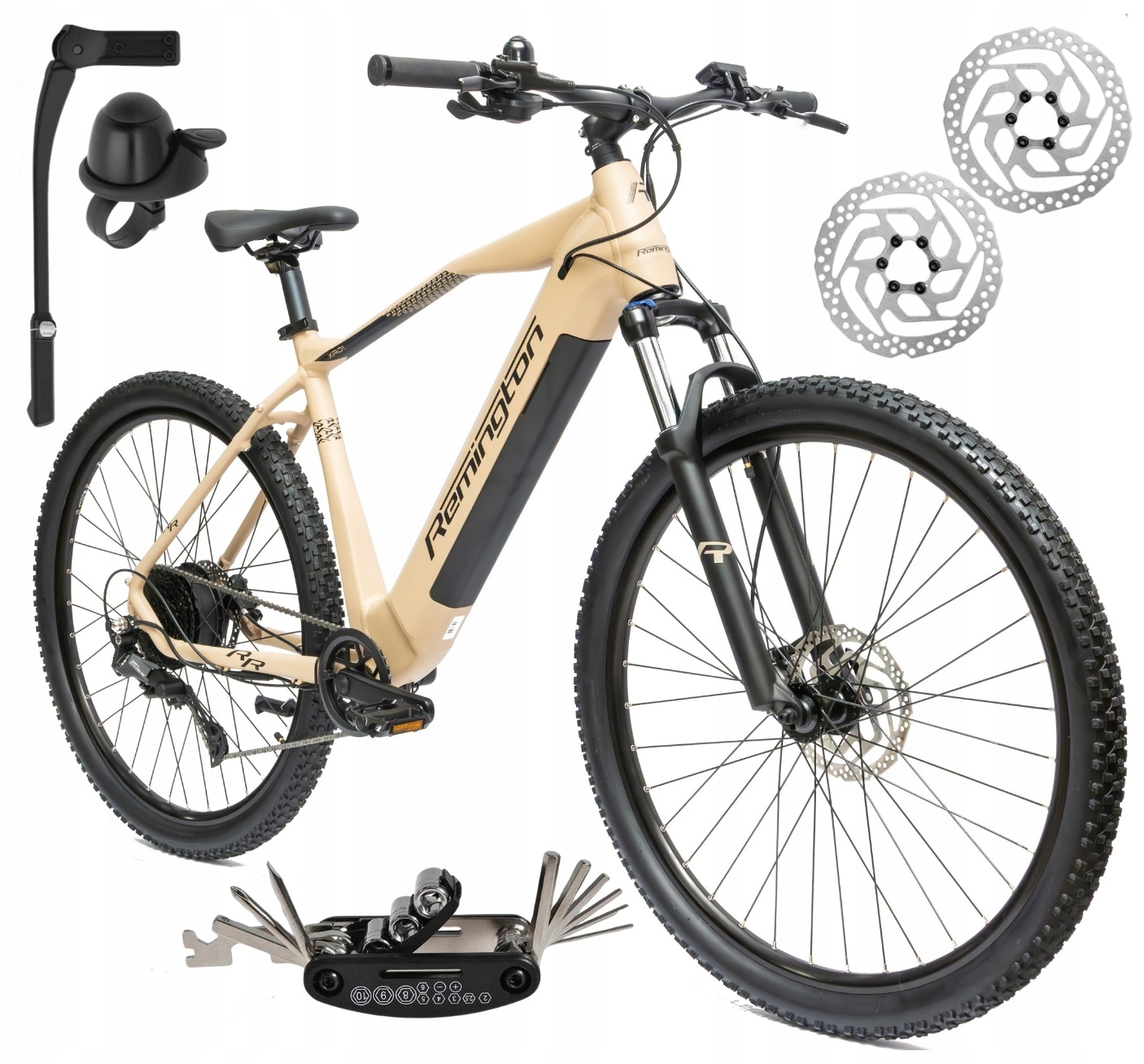 Rower Elektryczny Górski Damski Męski 29" Shimano Cues Aplikacja 2025 LCD