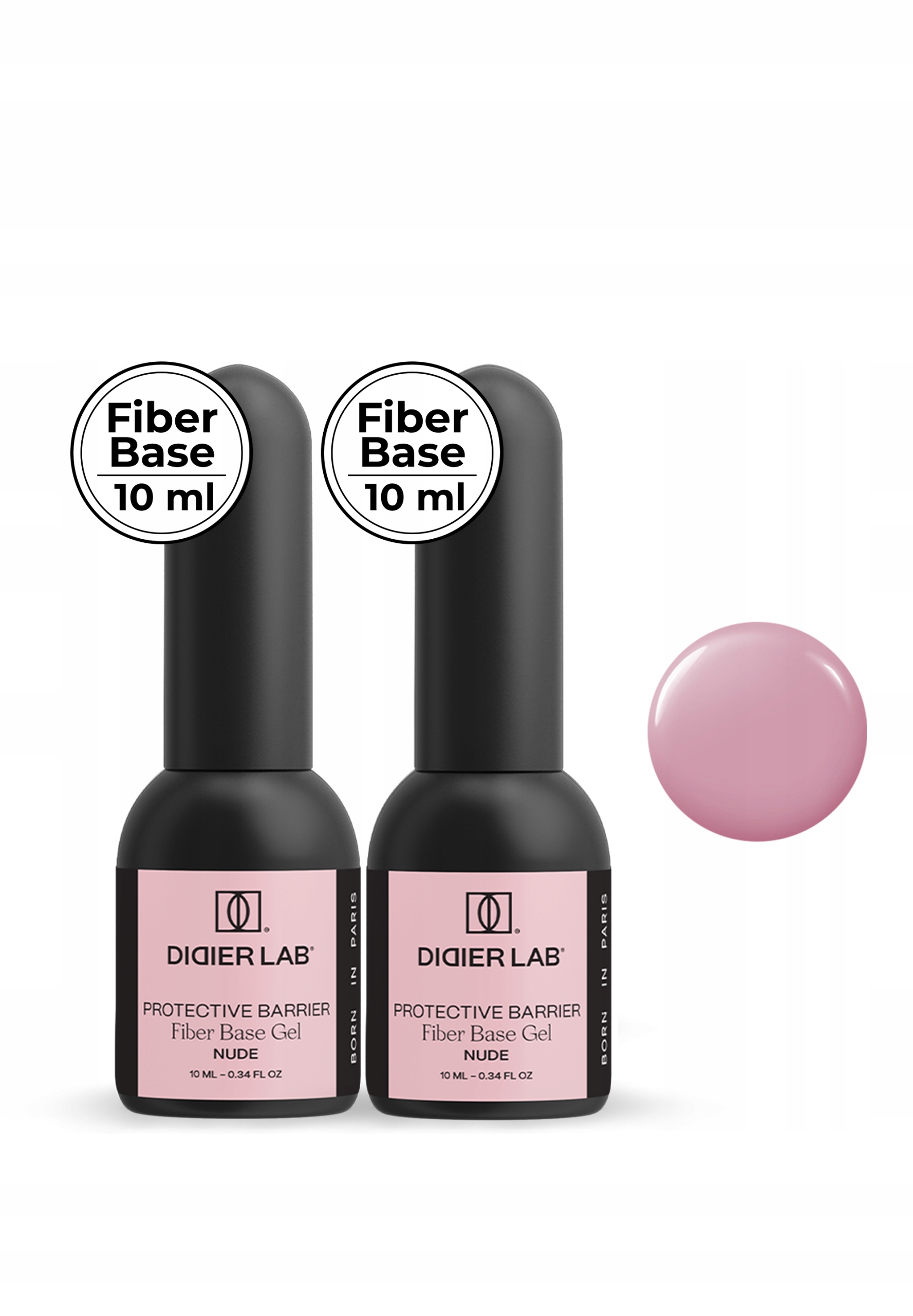 Didier Lab Set: Hybridní Fiber Base, Nude, Bez Hema a Tpo
