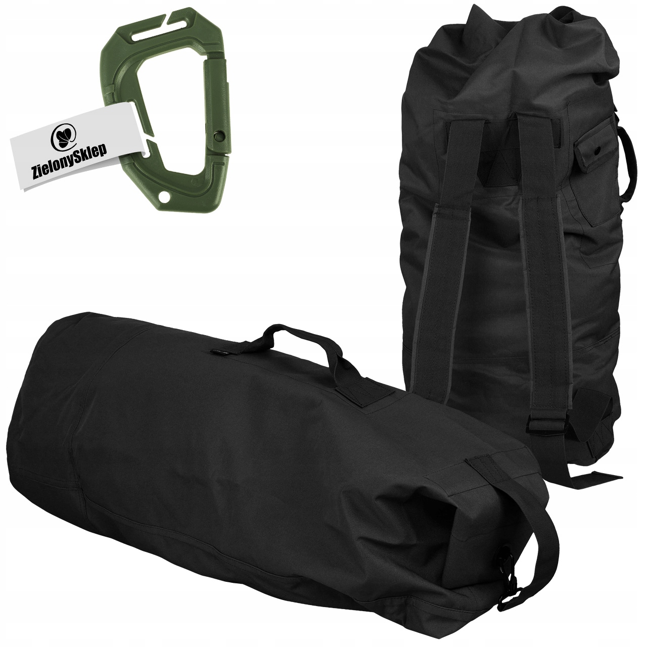 Torba transportowa wór worek marynarski plecak Mil-Tec Us 75L Pvc +gr.