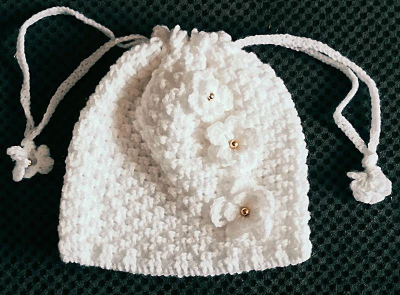 SZYDEŁKOWA TOREBKA DLA DZIEWCZYNKI KOMUNIA Marka bez marki