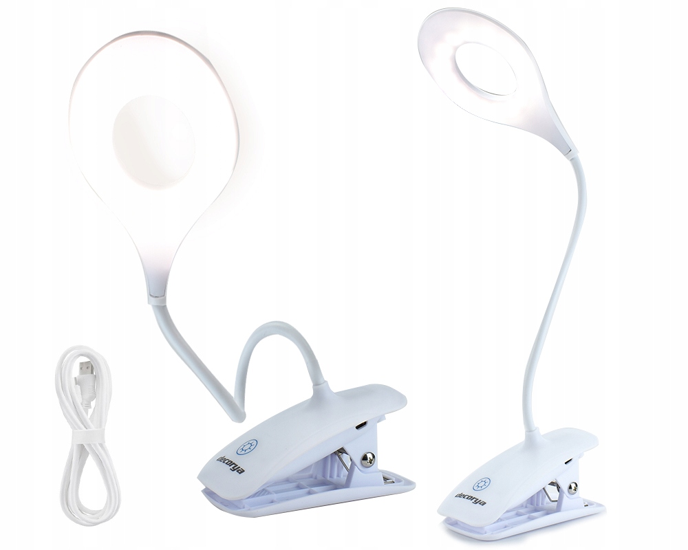 

Lampka led przypinana klipsem Dotykowa Ściemnialna