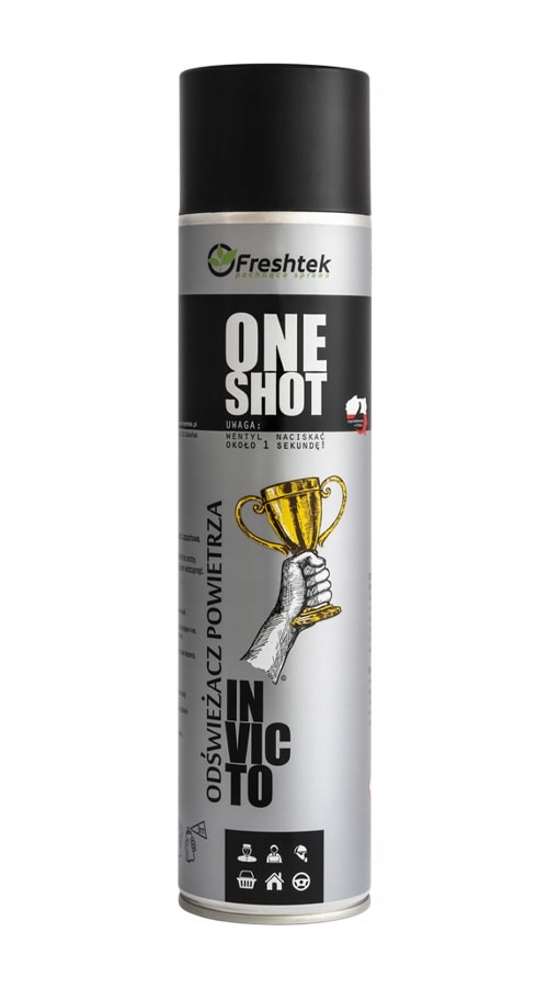 

Freshtek One Shot Invicto Odświeżacz Pow. 600ML