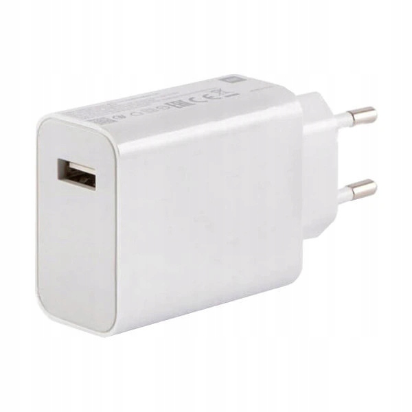 Oryginalna ładowarka sieciowa Xiaomi MDY-11-EZ, biała, szybkie ładowanie 3A 33W