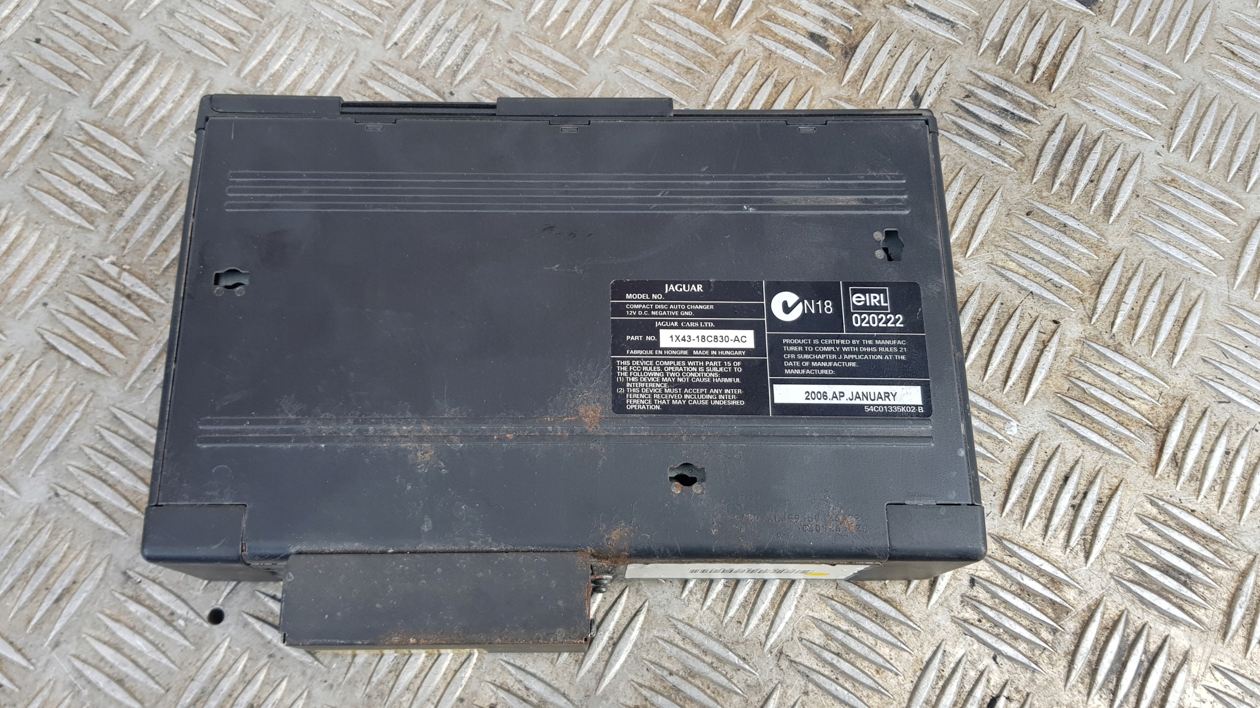 JAGUAR X-TYPE changer PLYT CD 1x43-18c830-ac