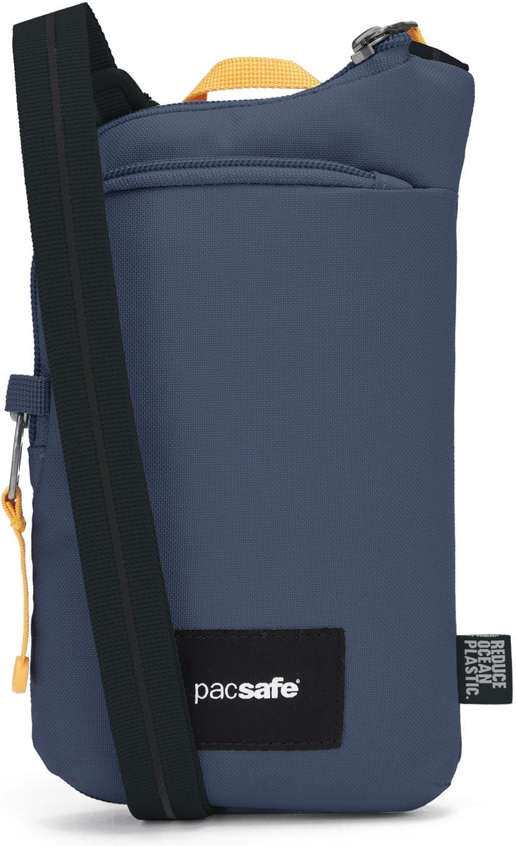 Taška přes rameno Pacsafe Go 0,2L Coastal Blue