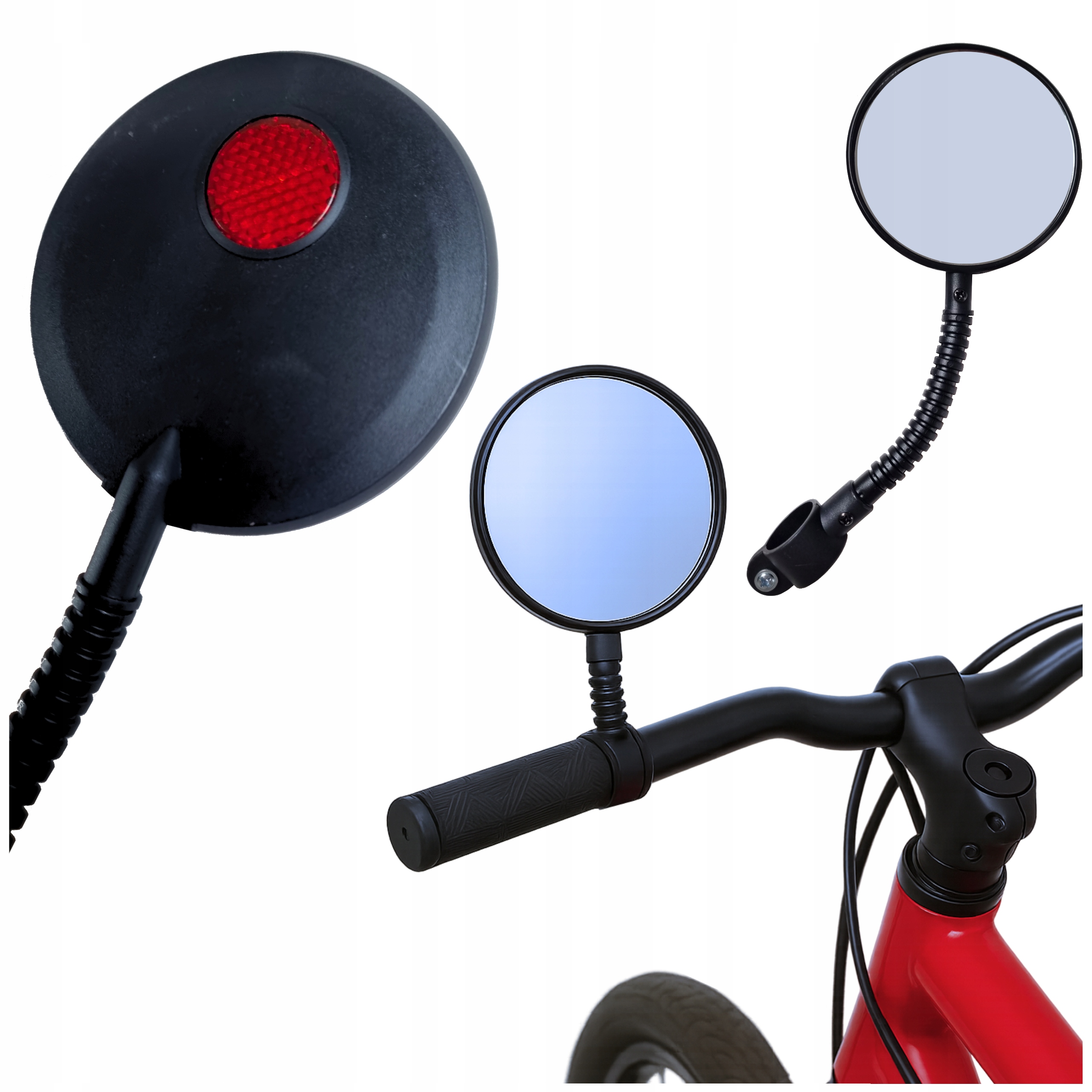 Lusterko rowerowe do roweru na kierownice Veloxo QuickMirror Lewe/prawe