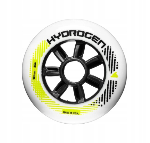 Koła Rollerblade Hydrogen White 100MM 85A X6 Speed Skating Marathon