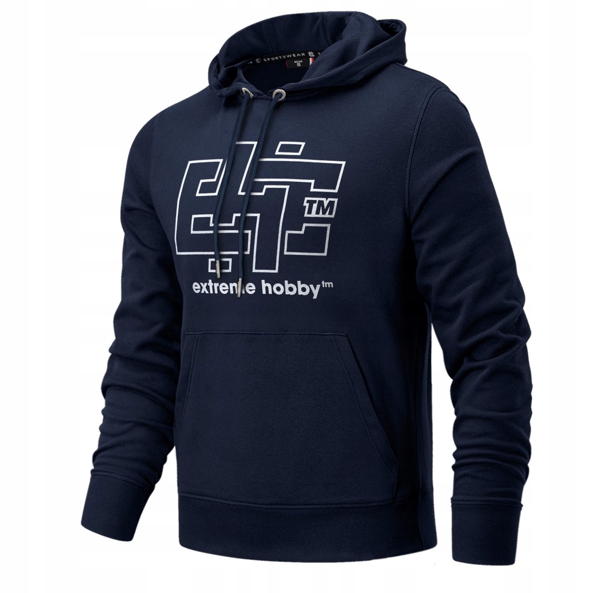 Mikina s kapucí Extreme Hobby Crucial M Tmavě Modrá