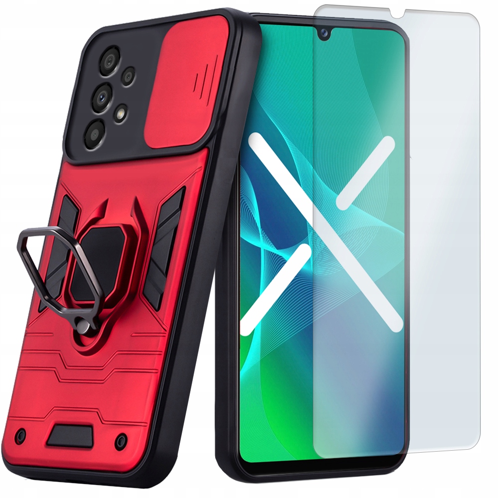 

Etui CamShield Ring Case do Galaxy A13 4G Szkło