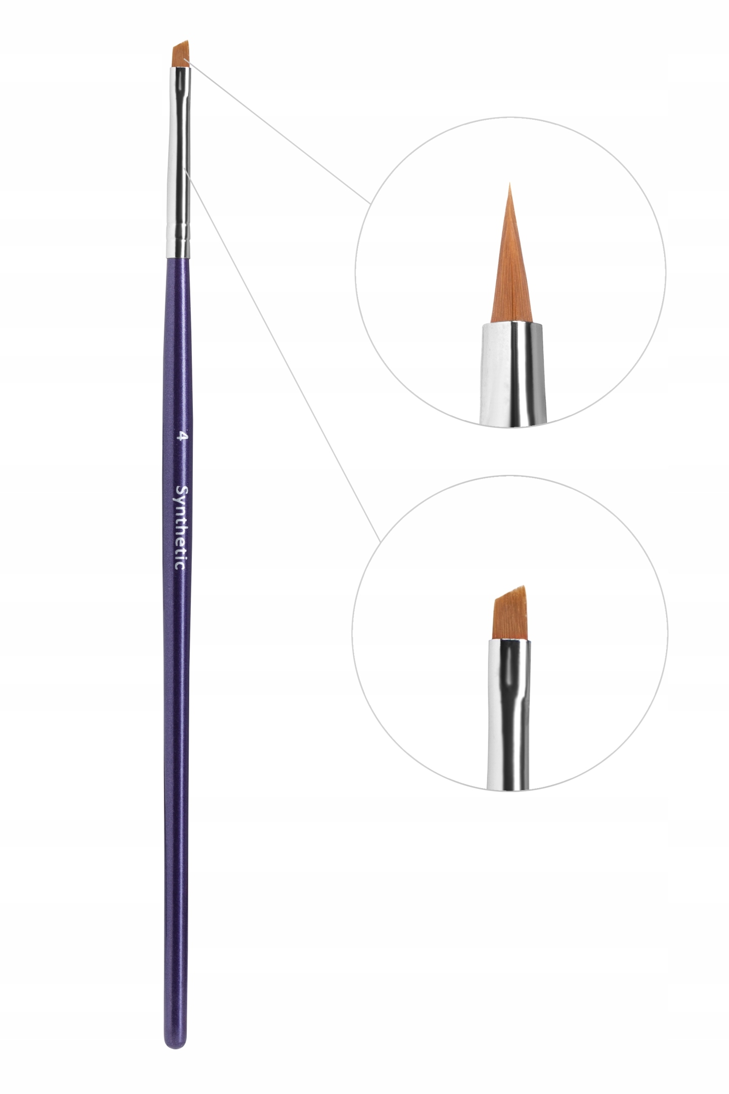 Pędzel do brwi i makijażu Synthetic Creator nr.4