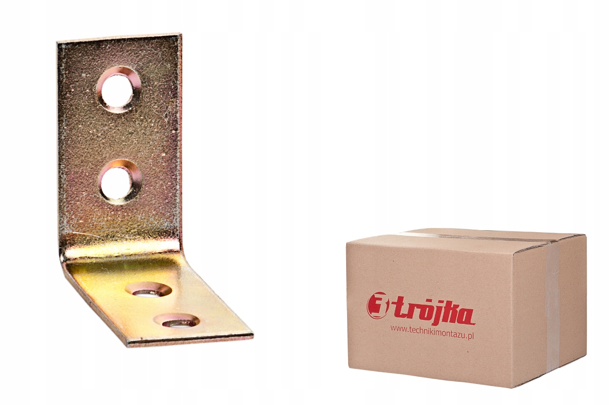 

Kątownik ciesielski wąski 30x30x17x2 mm - 100szt