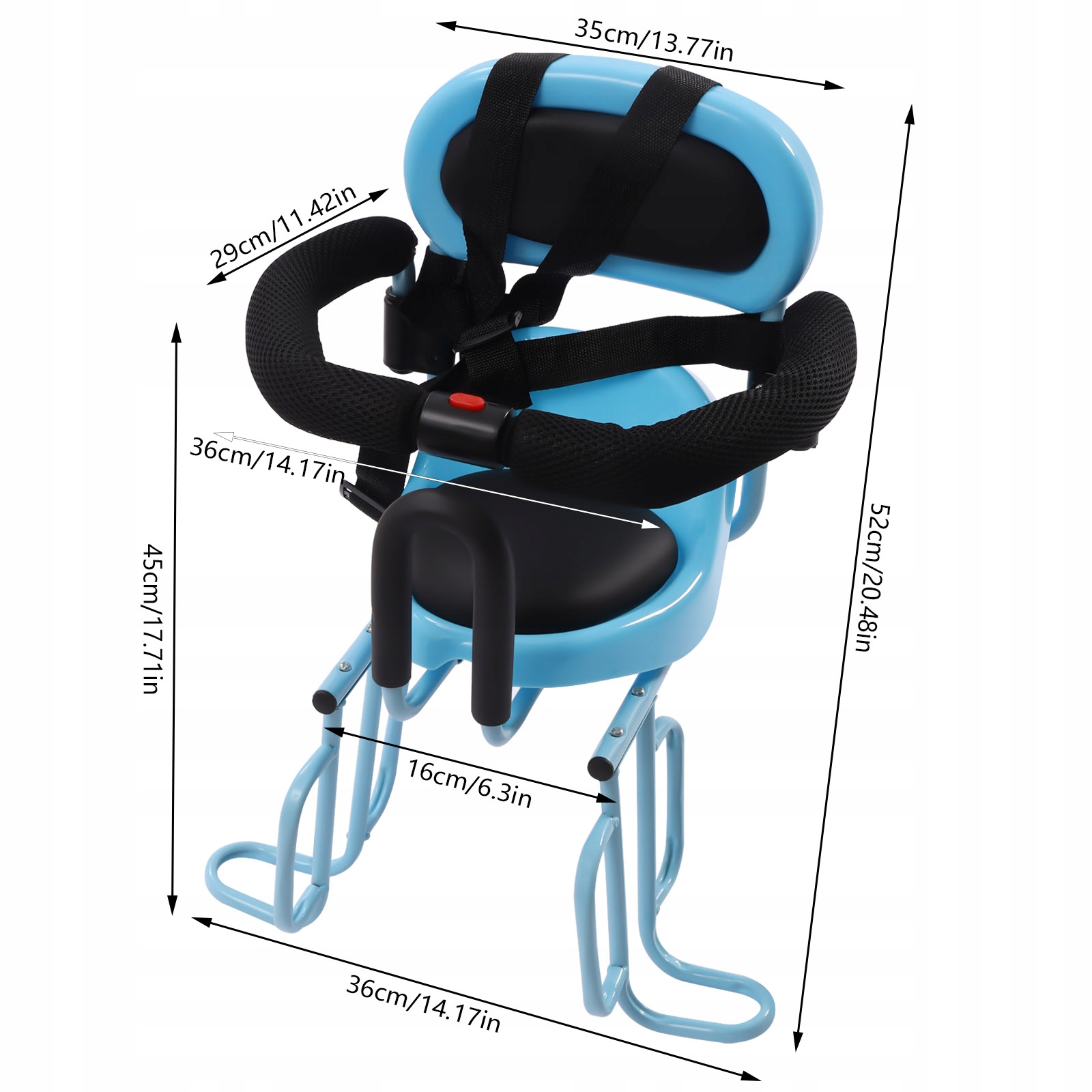 FOTELIKI DZIECIĘCE ZA ROWERAMI DLA DOROSŁYCH Kod producenta 6976081593936