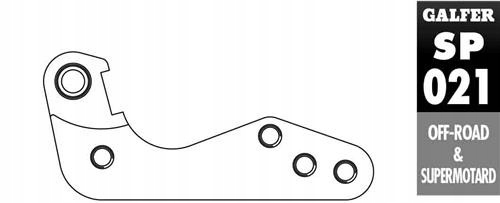 Galfer Adaptér Brzdového Kotúča 270 MM Ktm Do '09, Beta Rr 4T 05-12, Husgva