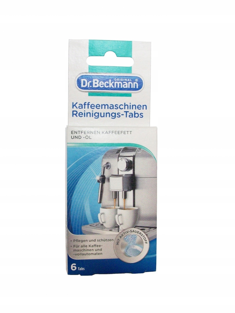 

Dr. Beckmann tab. do czyszczenia ekspresu 6 szt.