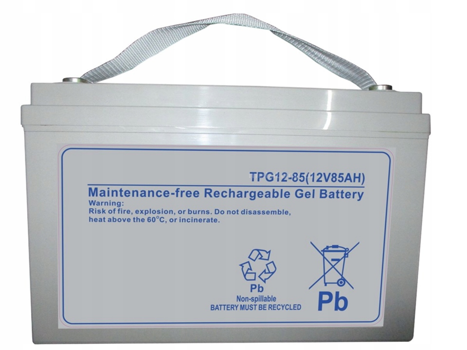 Akumulator żelowy 85Ah głębokiego rozładowania mała obudowa!