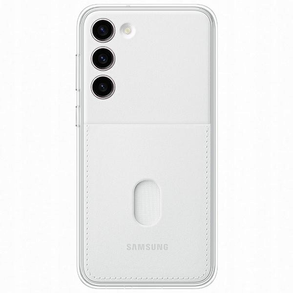 Pouzdro pro Samsung Galaxy S23 Plus Frame Cover, bílé