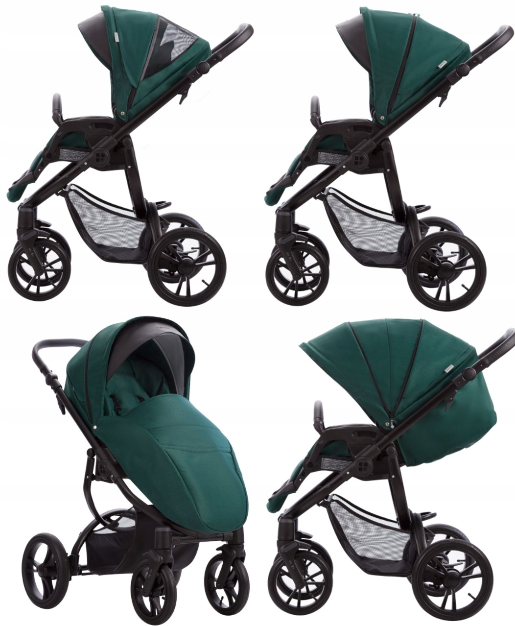 BEBETTO lekki wózek HOLLAND 2w1 kol 04/CZA Model Holland