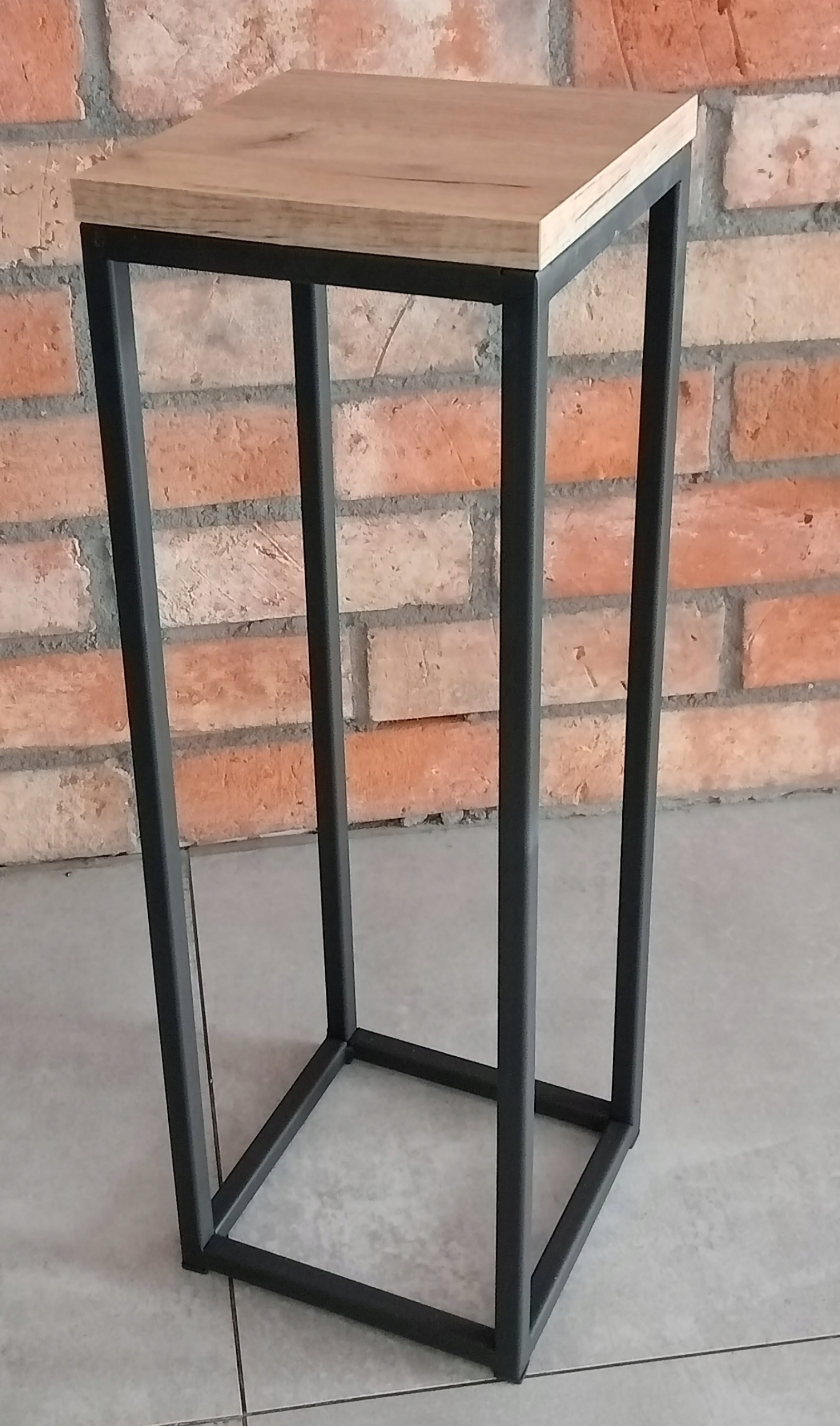 KWIETNIK STOJAK LOFT 80CM DĄB CRAFT METALOWY SPAWANY Kod producenta K1P80