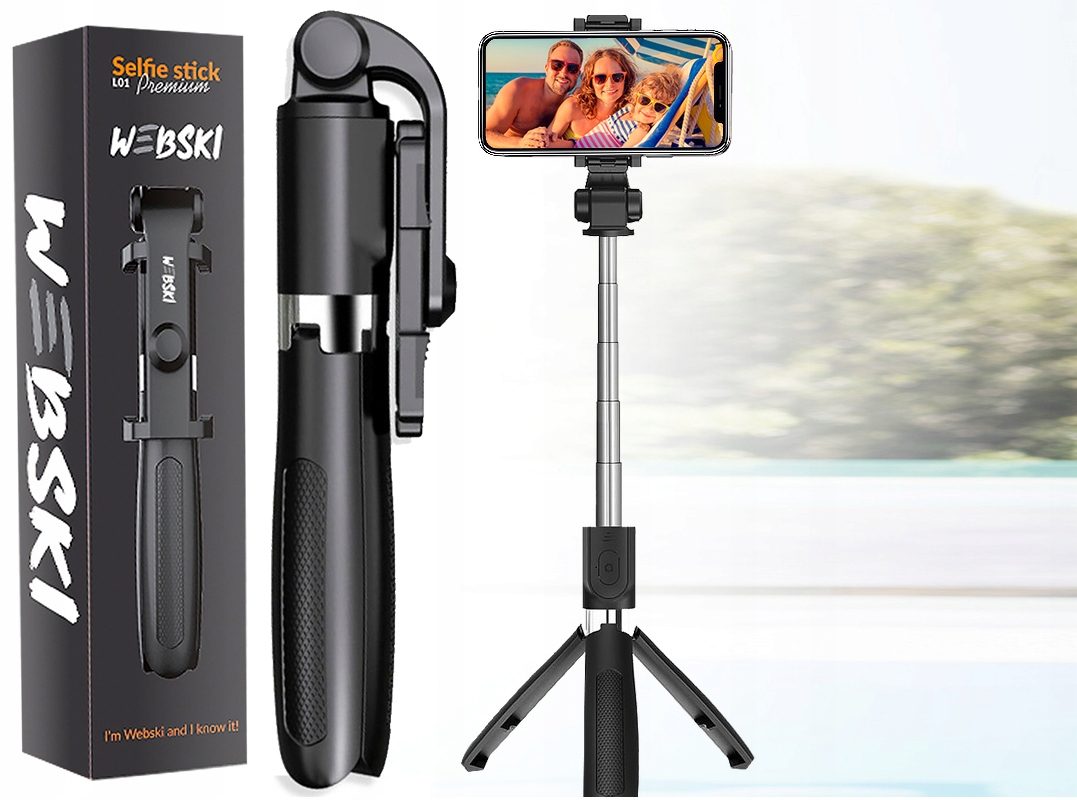 STATYW DO TELEFONU NA PILOTA KIJEK SAMOWYZWALACZ Stan opakowania oryginalne