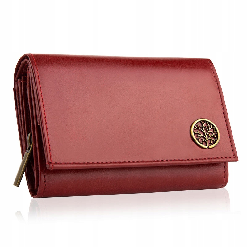 Portfel Damski Skórzany Duży Klasyczny Betlewski Rfid Trwały