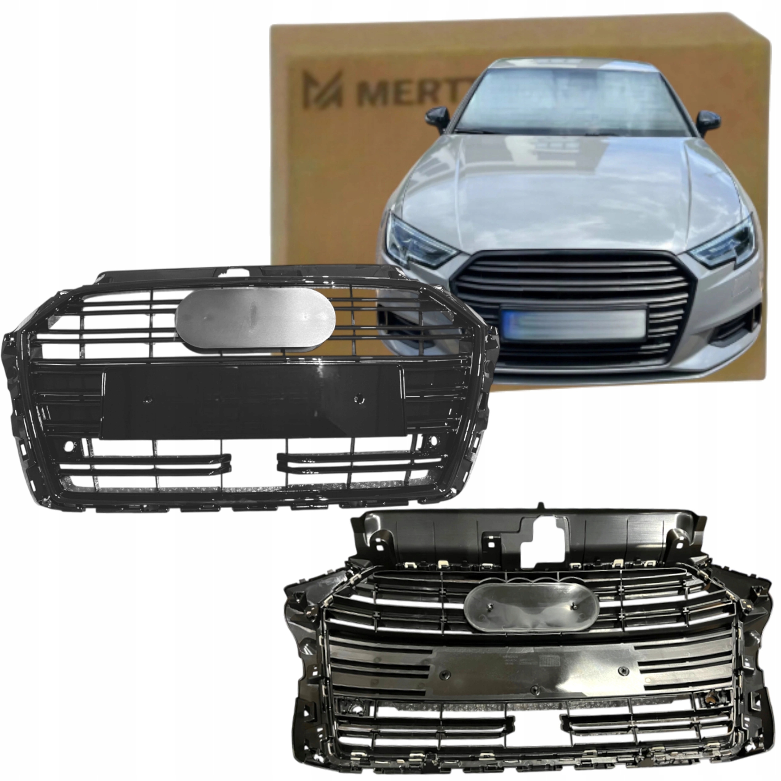 Audi A3 8V 2016-2020 Hb S-line Radar Pdc Atrapa Chladiče Přední Gril