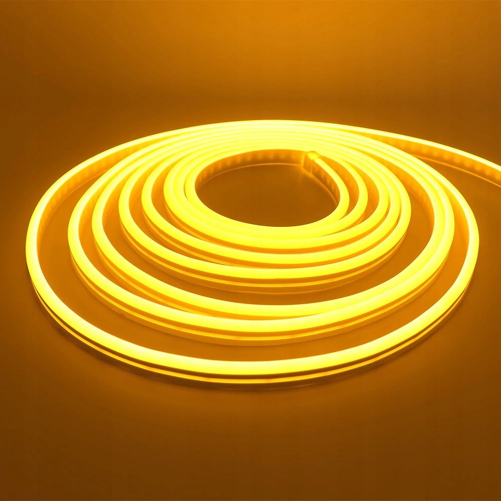 

Taśma Led Żółta wodoodporna Neon Cob 12V IP67 6x12
