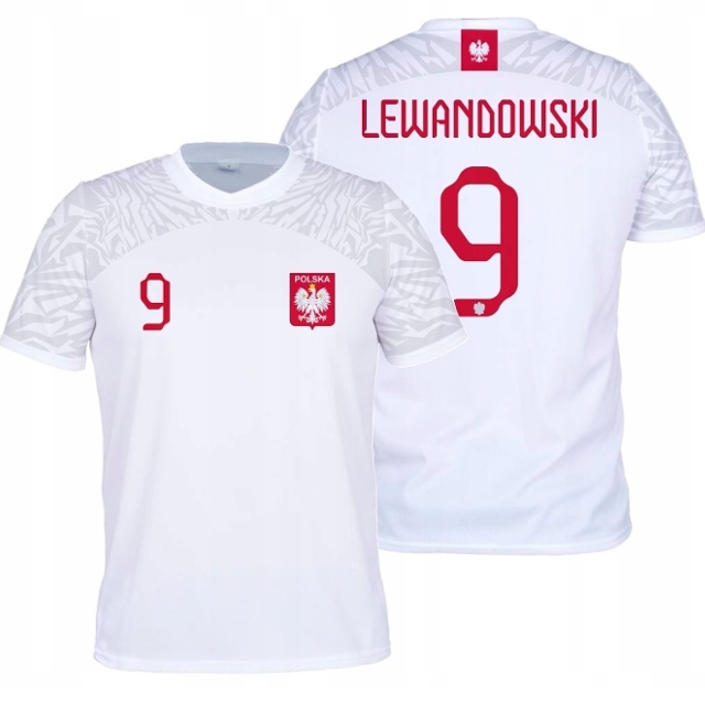 

Lewandowski Pl sportowa koszulka piłkarska r.110