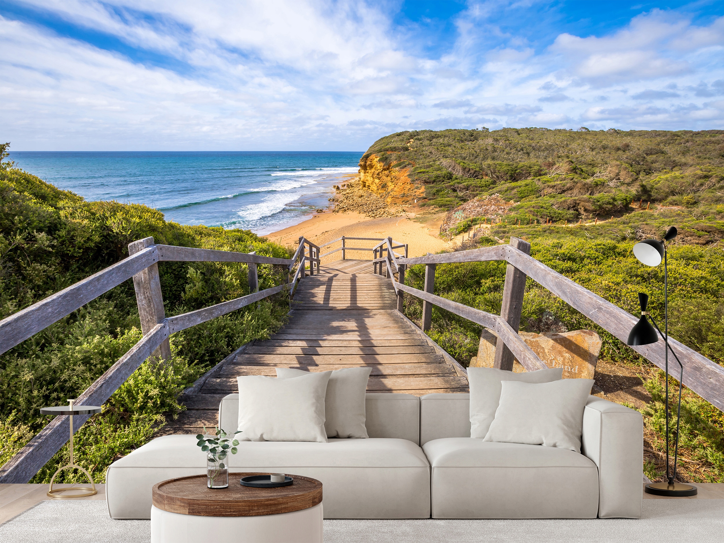 Fototapeta Pobrežie Surferov Most Vlny Príroda Austrália 368 x 254 cm