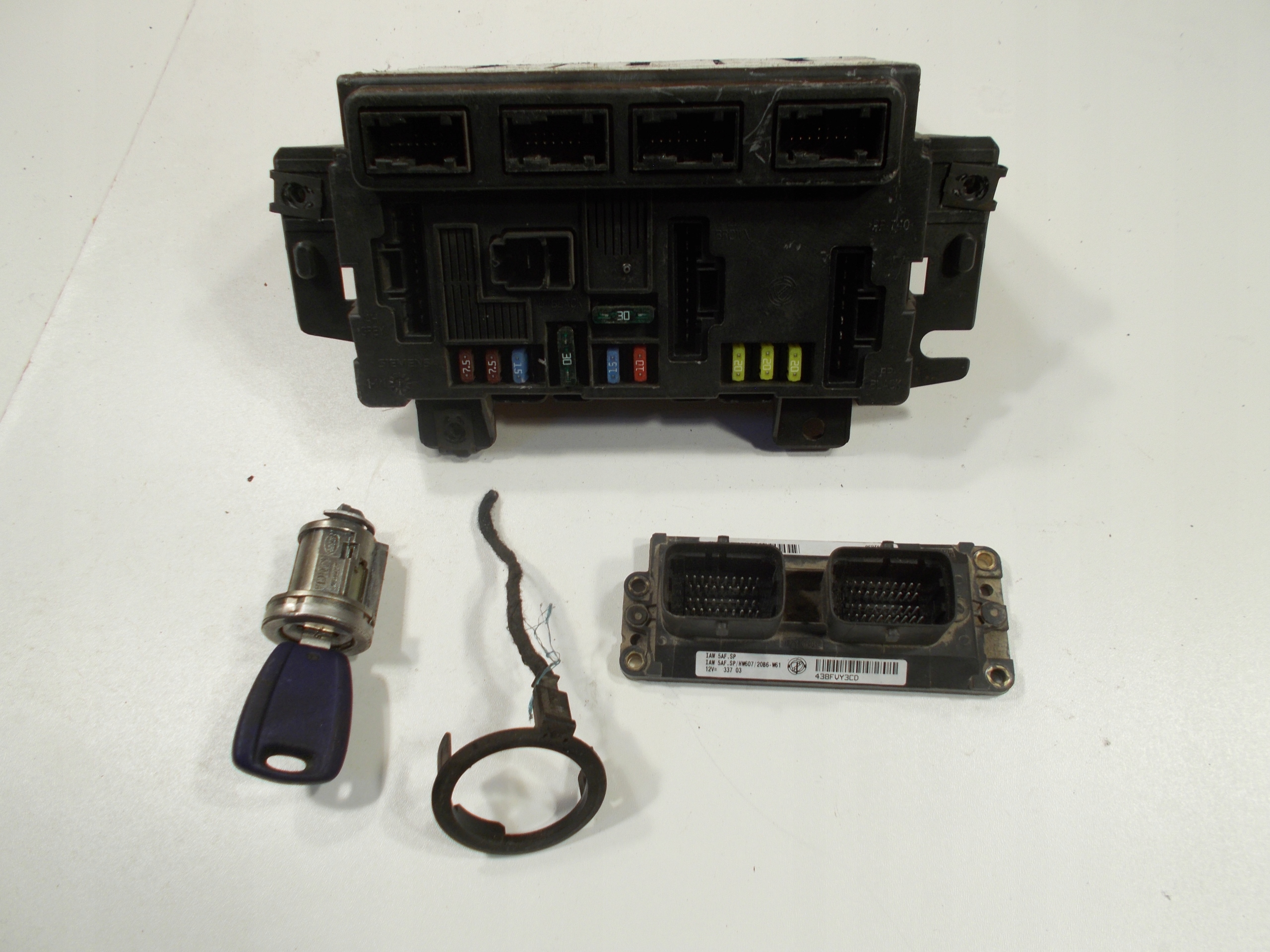 computer running board IMMO ignition FIAT PANDA II 1.1 1.2 8v IAW5AF.SP 55192636