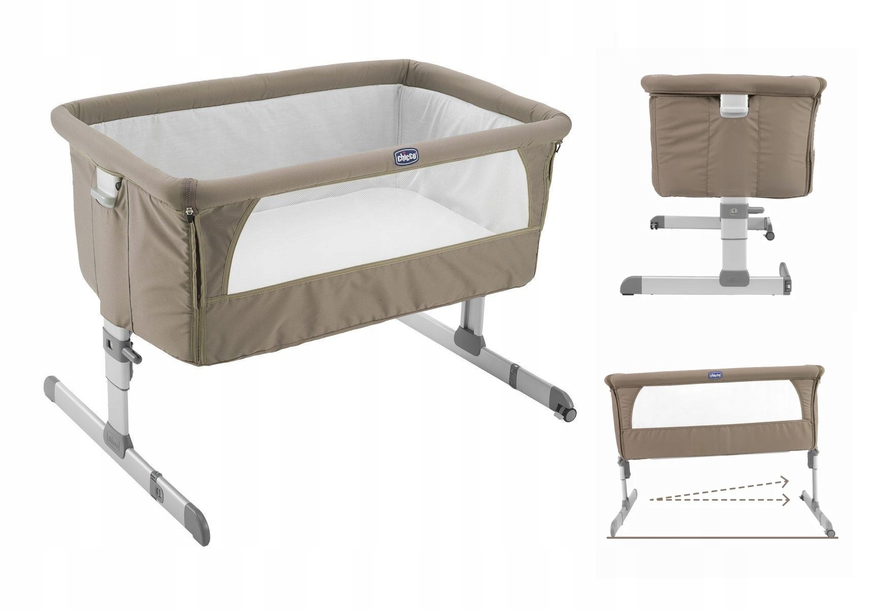 Chicco Next 2 Me Łóżeczko turystyczne Kojec -24h