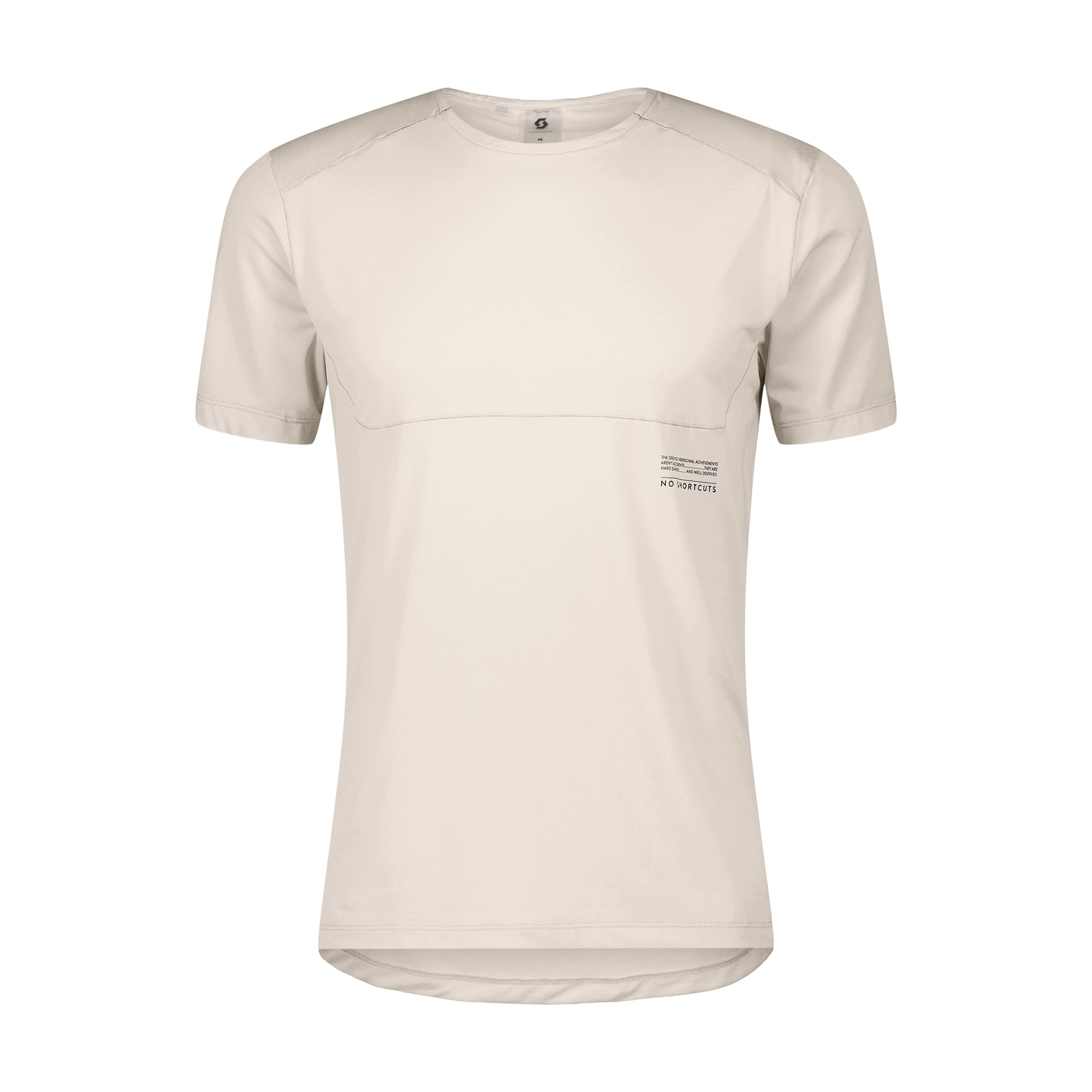 Pánské běžecké tričko Scott Endurance Tech white/sundial yellow