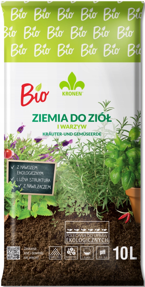 

Ziemia Bio Do Wysiewu Pikowania Ziół I Warzyw 10L
