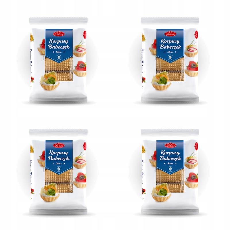 Łuksza Korpusy babeczek słone duże 835 g X4