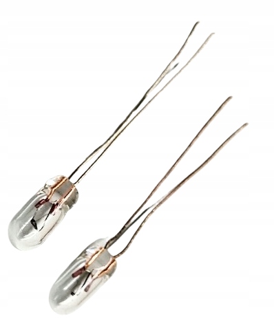 Żarówka Miniaturowa Fi3 mm 9V Bezbarwna